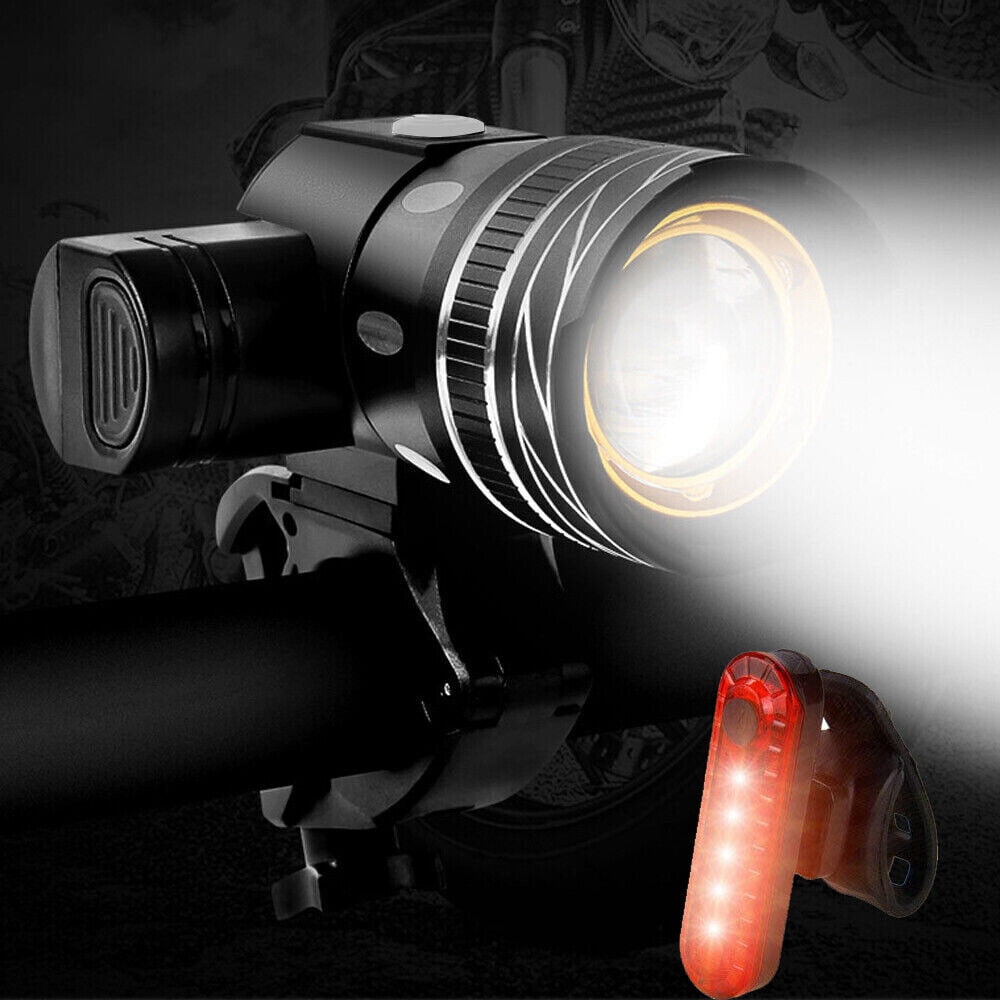 USB Rechargeable 2000LM Bike Front Light, MTB LED Headlight